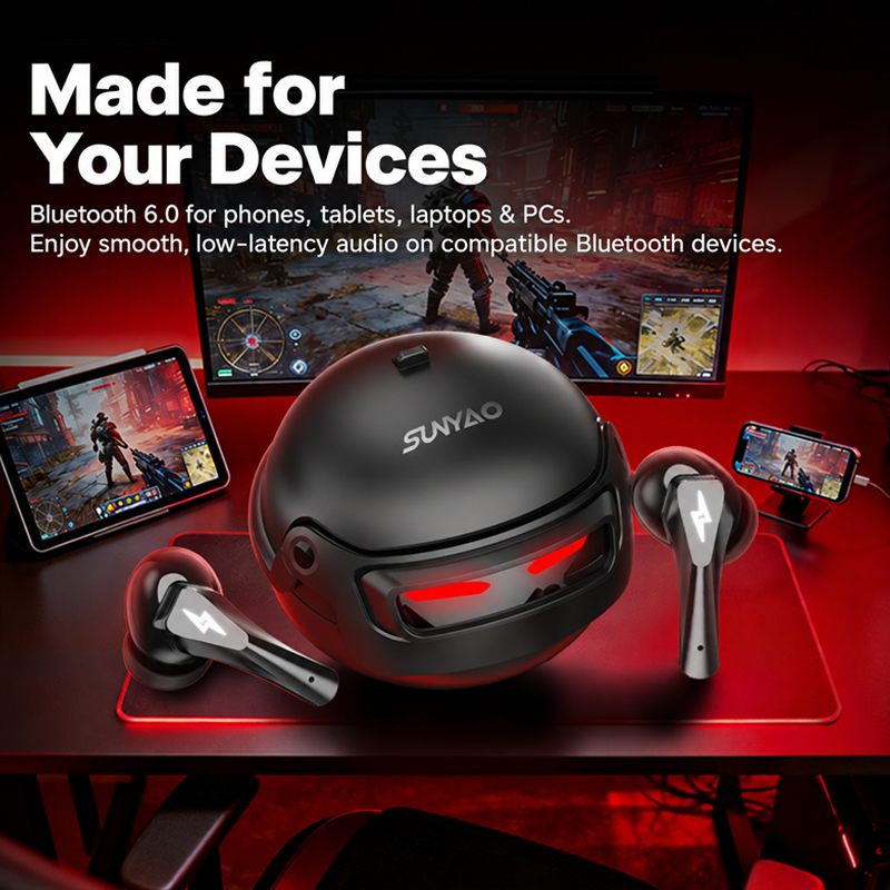 Lenovo GT101 ゲーミングヘッドセット、ワイヤレス - Video Gaming & Esports Usd Acc のレビューと価格
