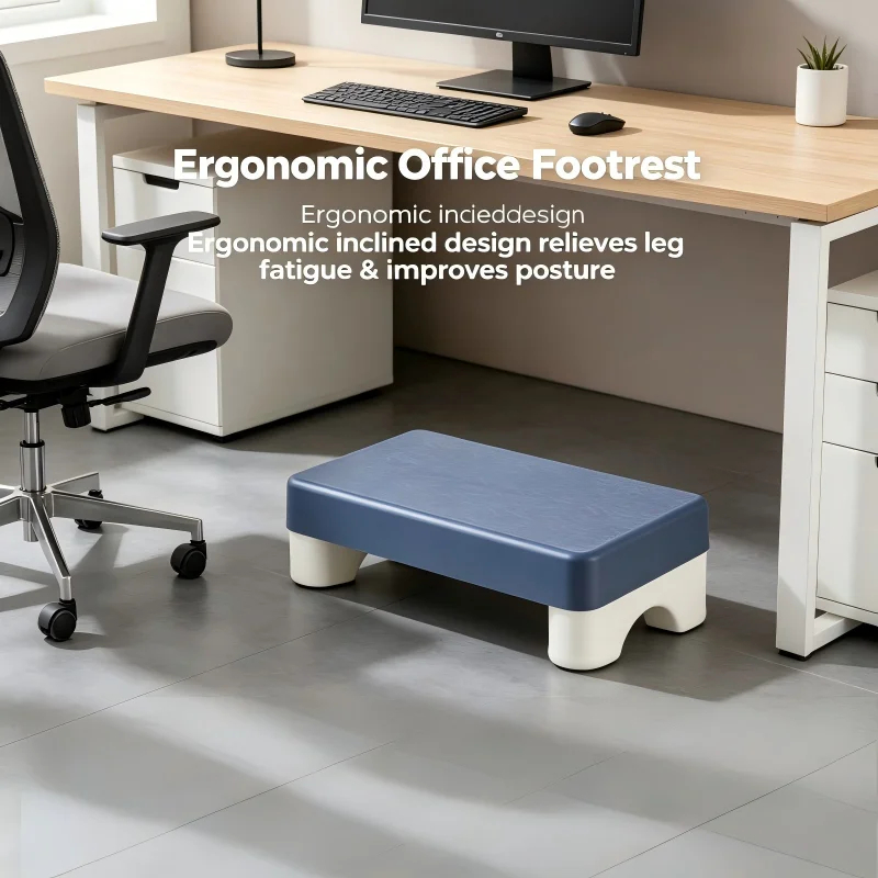 人間工学に基づいたデスク下フットレスト マッサージフットスツ - Footrest Under Desk のレビューと価格